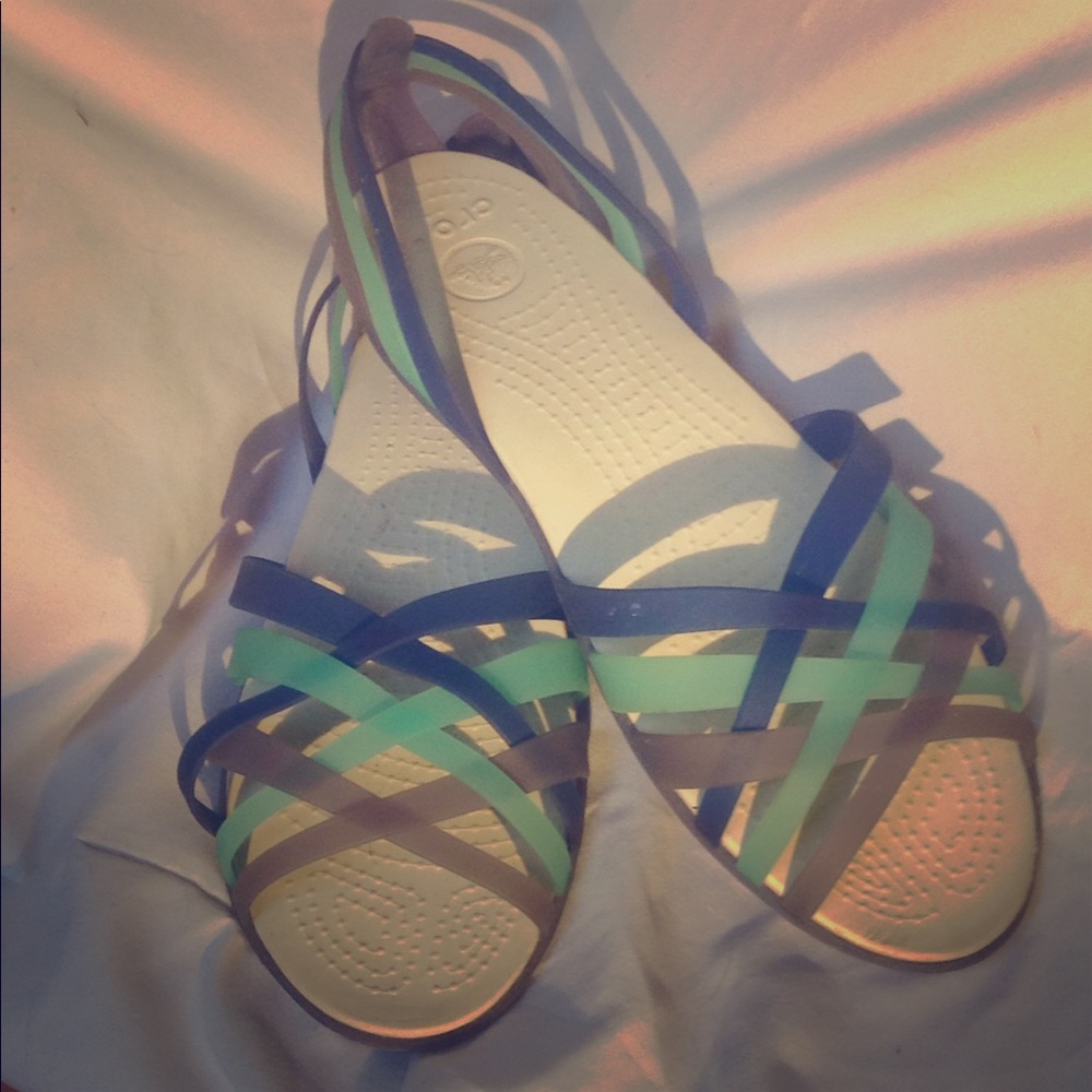 Croc sandals